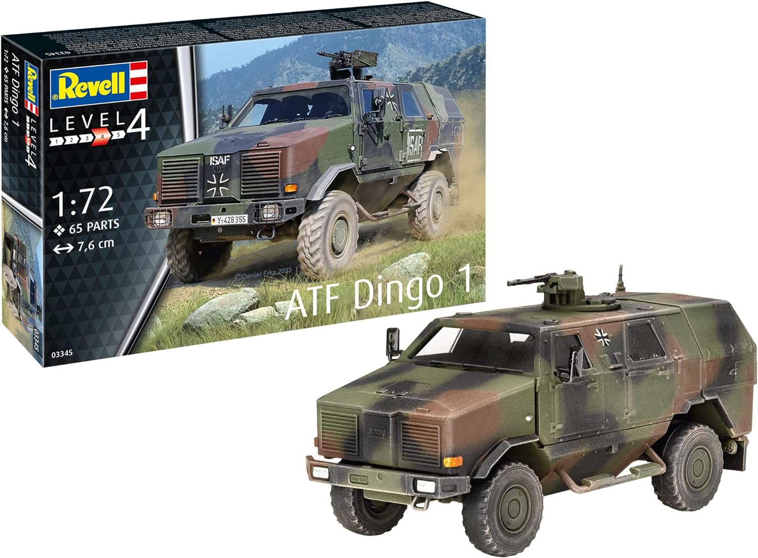 Сглобяем модел ATF Dingo 1, 65 части