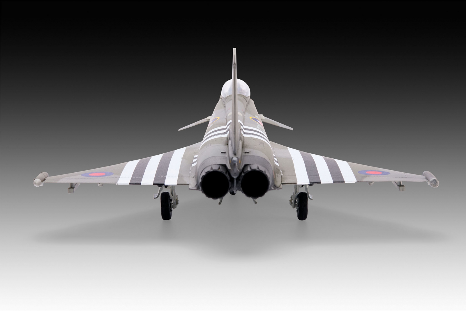 Assembly model, Revell, Airplane, Eurofighter Typhoon FGR.4, 228 parts