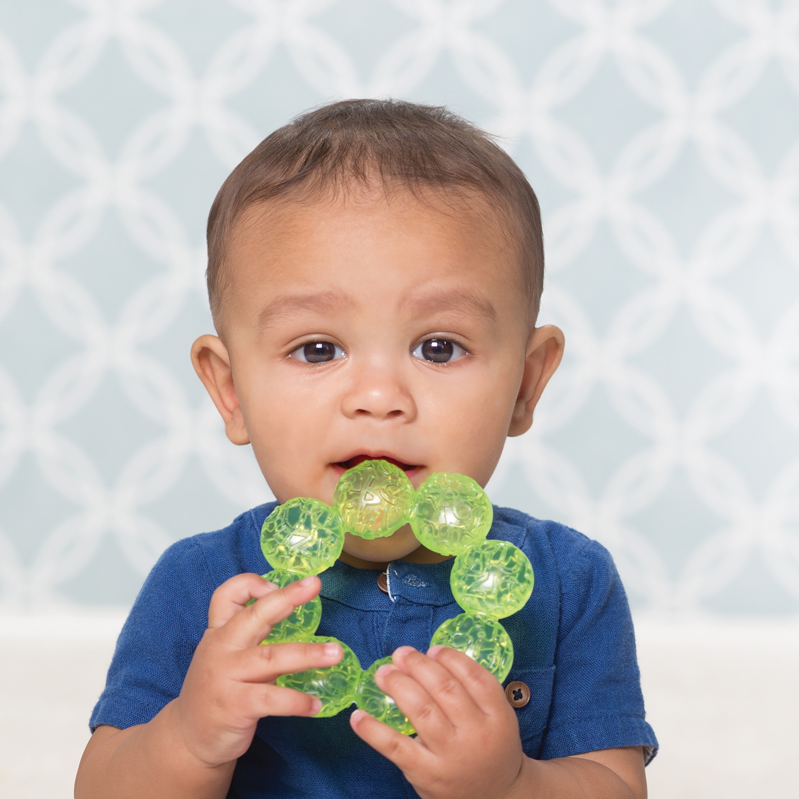 Set of baby teethers with water, Infantino, 3 pieces