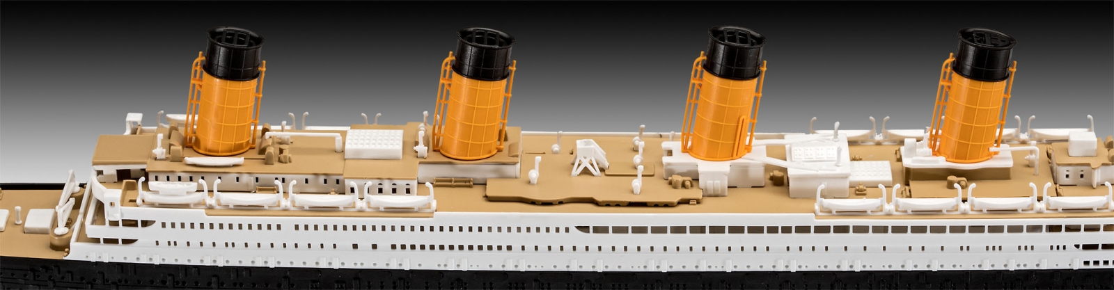 Assembly model, Revell, RMS Titanic, Without glue, 156 parts