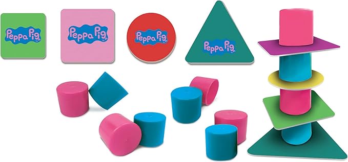 Комплект образователни игри, Lisciani, Peppa Pig