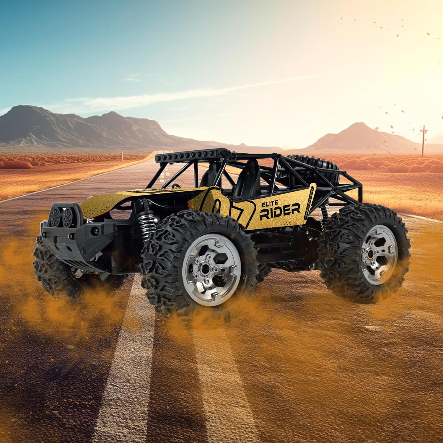 Radio-controlled Buggy, MGM, Elite Rider, Metal, 1:12