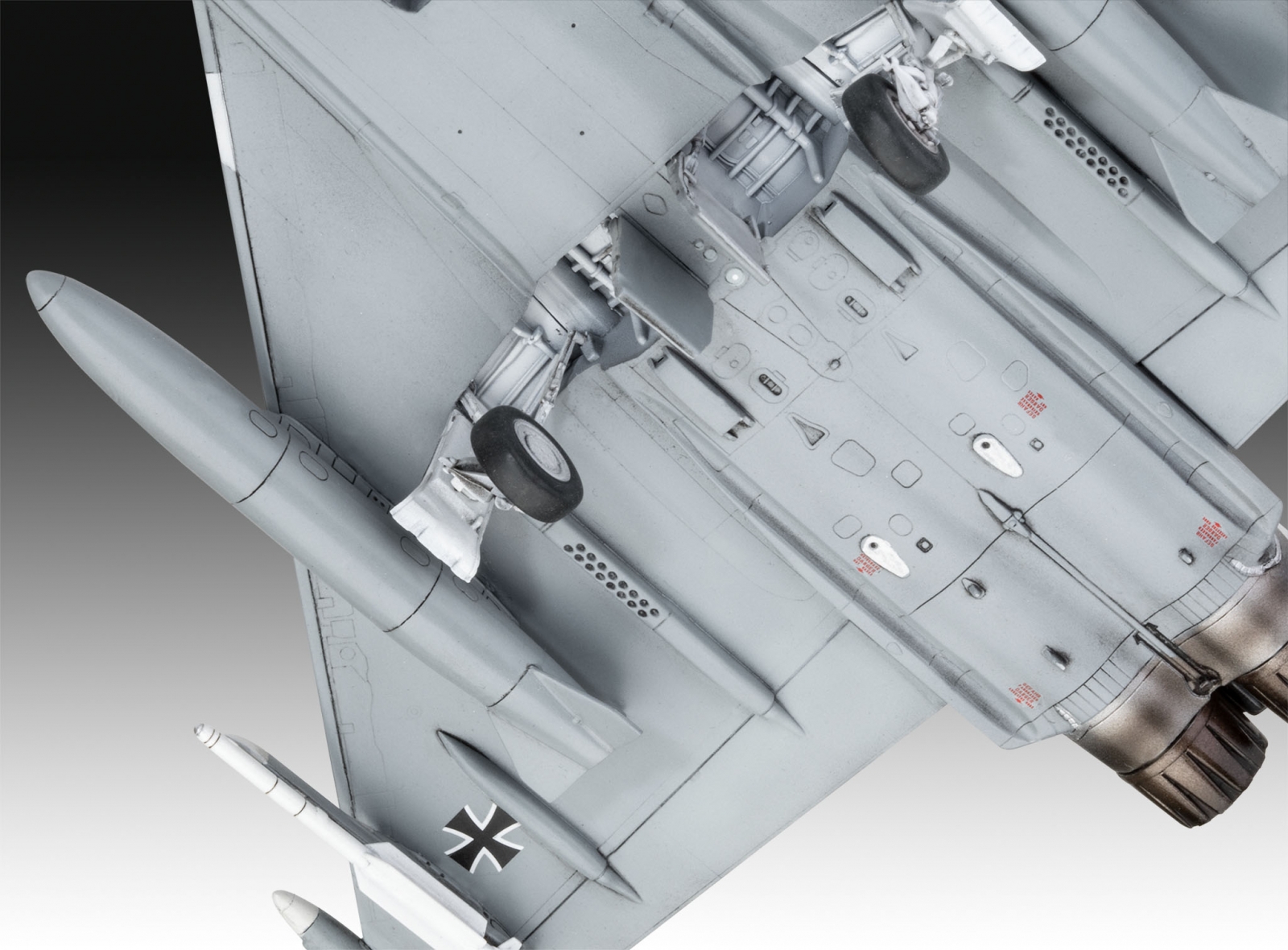 Сглобяем модел Германски изтребител Eurofighter, Luftwaffe 2020 Quadriga, 85 части