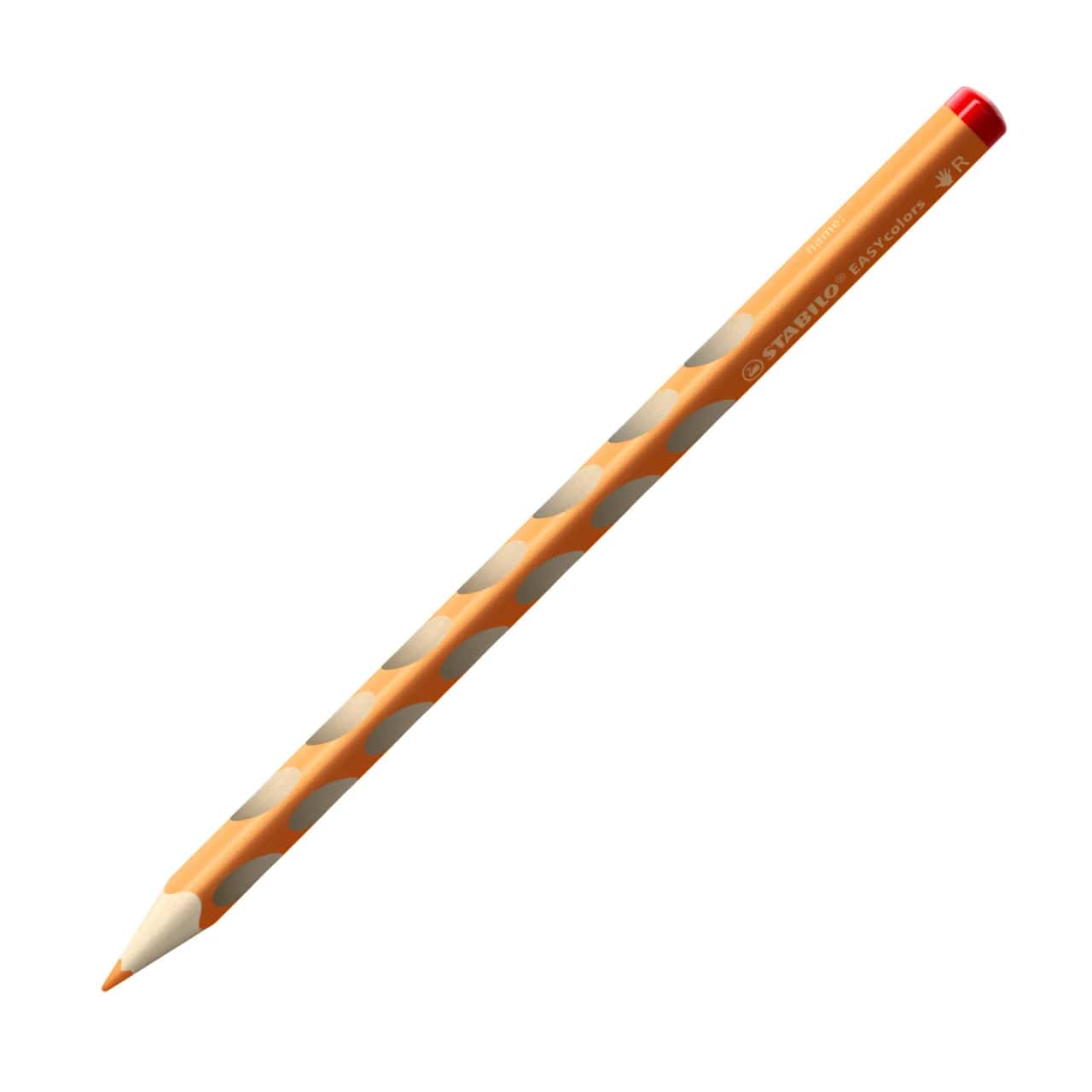 Комплект ергономични цветни моливи, Stabilo, EASYcolors right, 12 цвята, дясна ръка