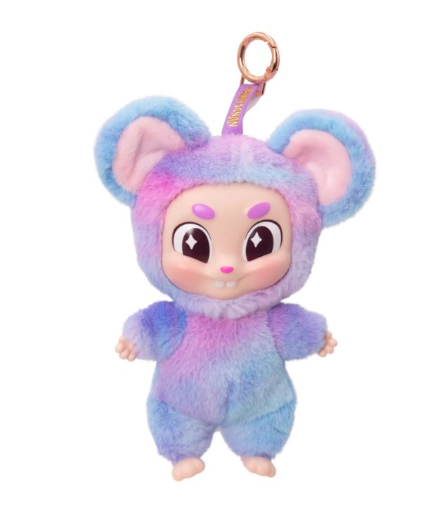Plush toy keychain surprise, Craze, Nunos, 10 cm