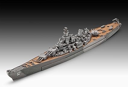 Assembly model, Revell, Battleship USS New Jersey