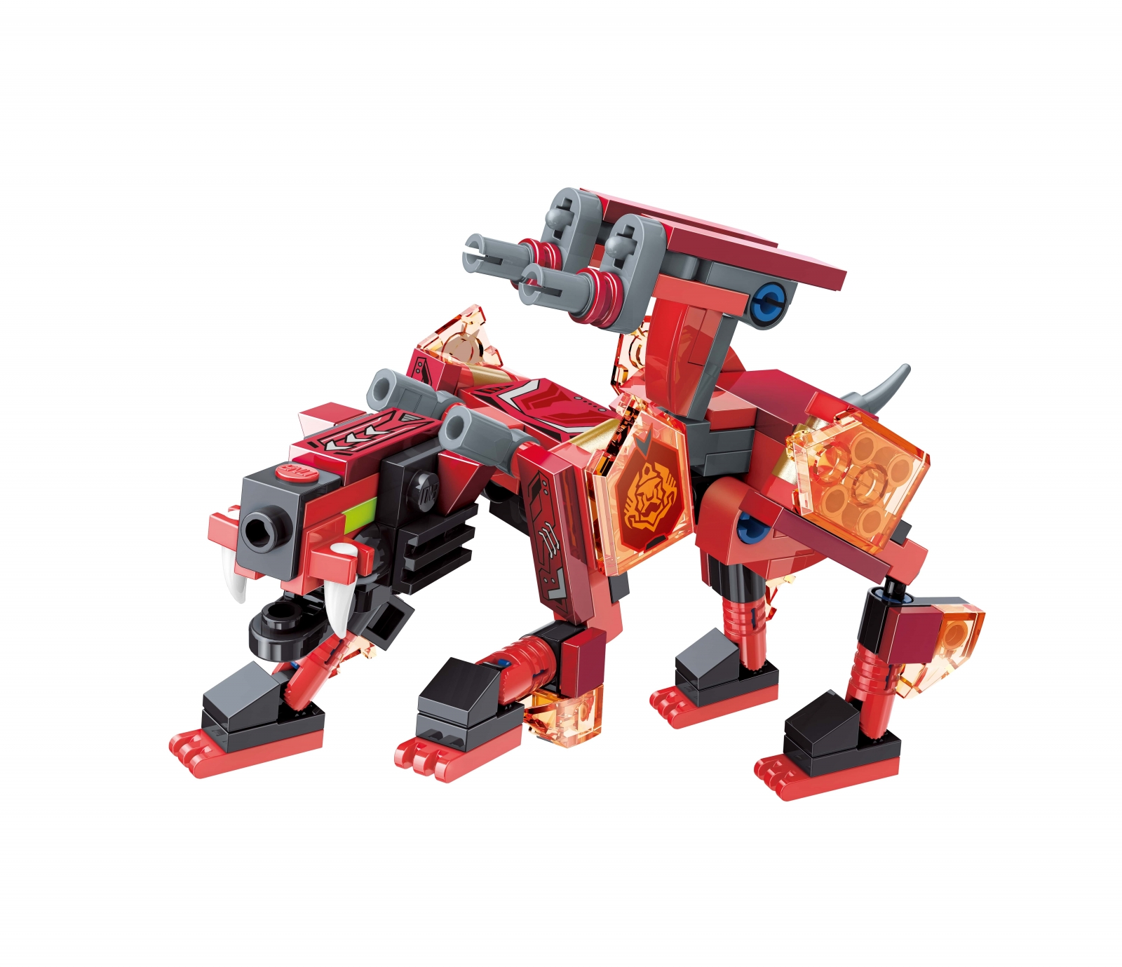 Конструктор Mechanical Beasts, Саблезъб тигър, 145 части