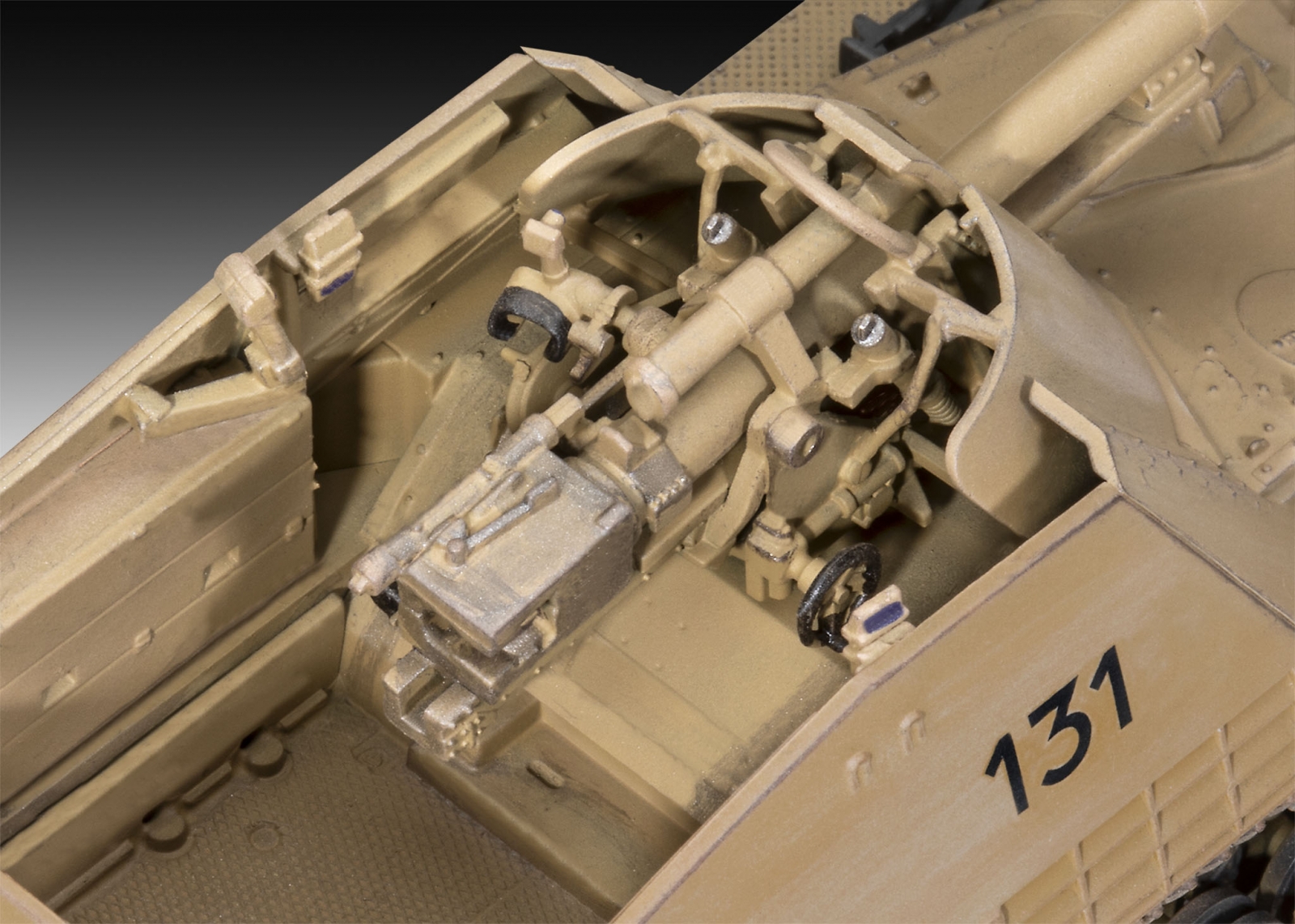 Assembly model, Revell, Tank Sd.Kfz. 164 Nashorn, 184 parts