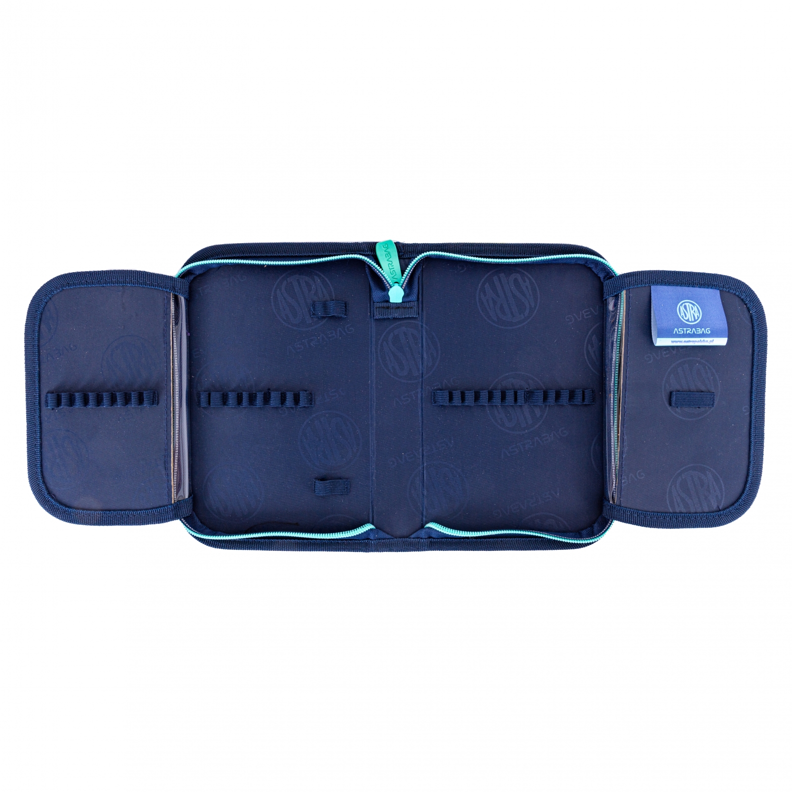 Single vanity case without accessories ASTRABAG Elencheta, AC1, 20 x 14 x 3.5 cm.