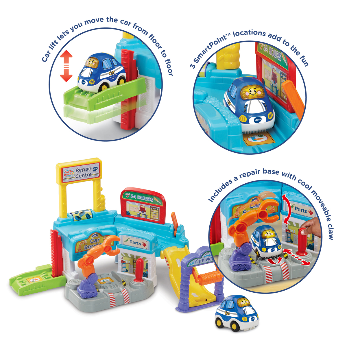 Интерактивна играчка, Vtech, Сервиз за коли