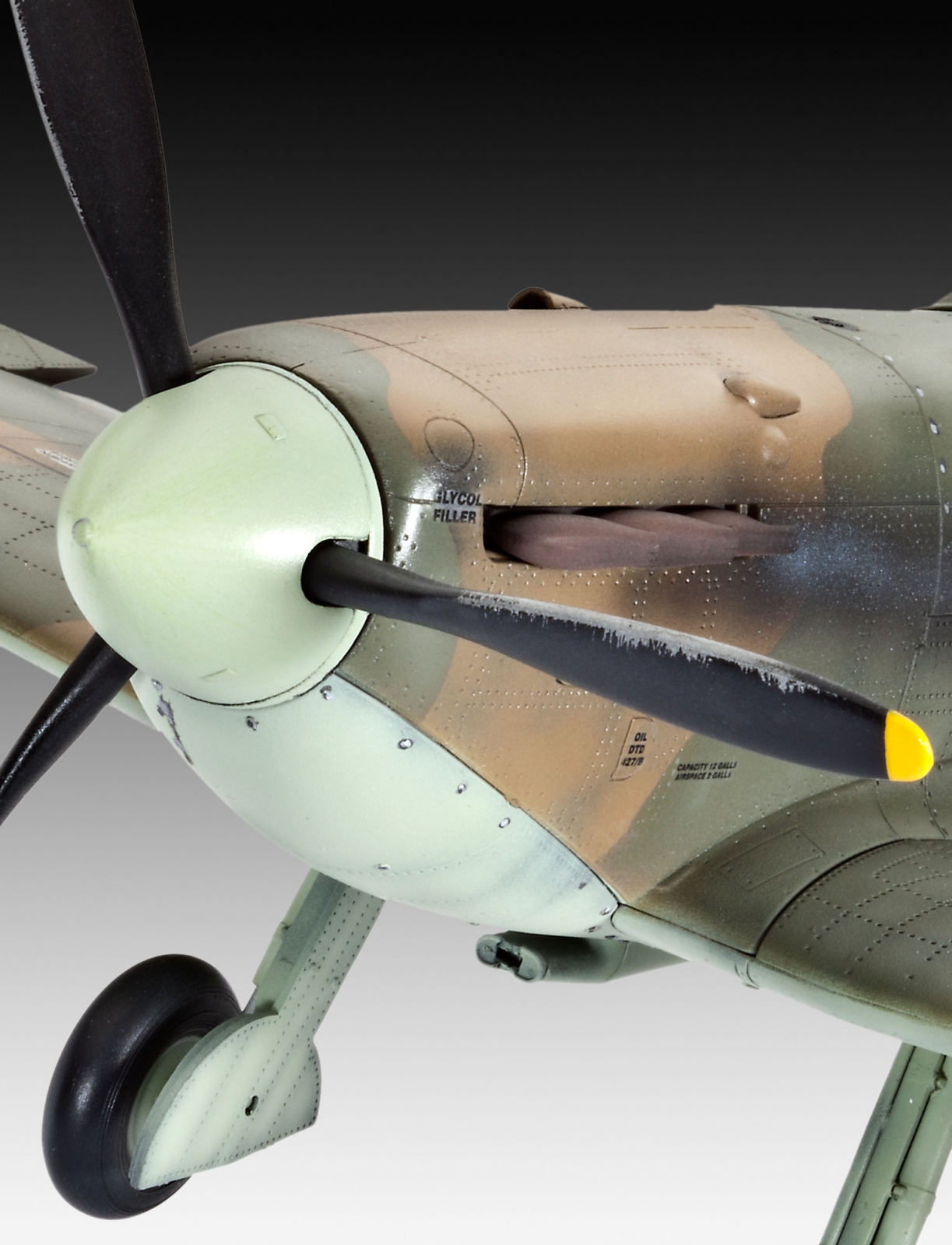 Сглобяем модел Самолет Supermarine Spitfire Mk.IIa, 131 части