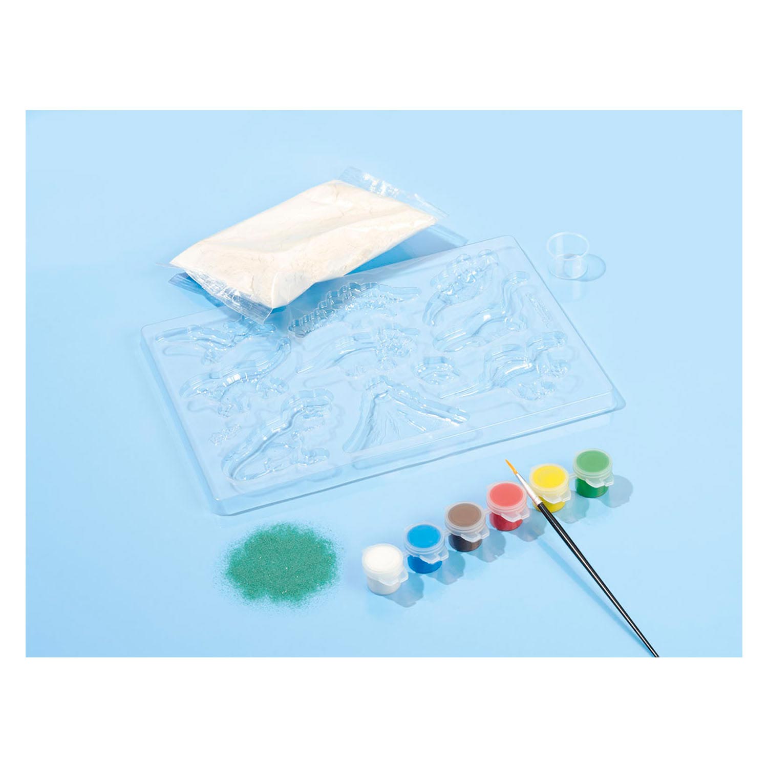 Creative set Totum DIY and paint plaster dinosaurs