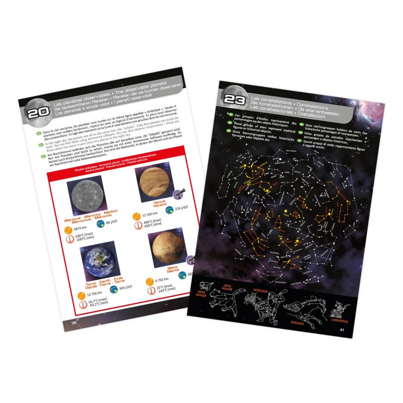 Образователна играчка Лунен телескоп с 30 функции