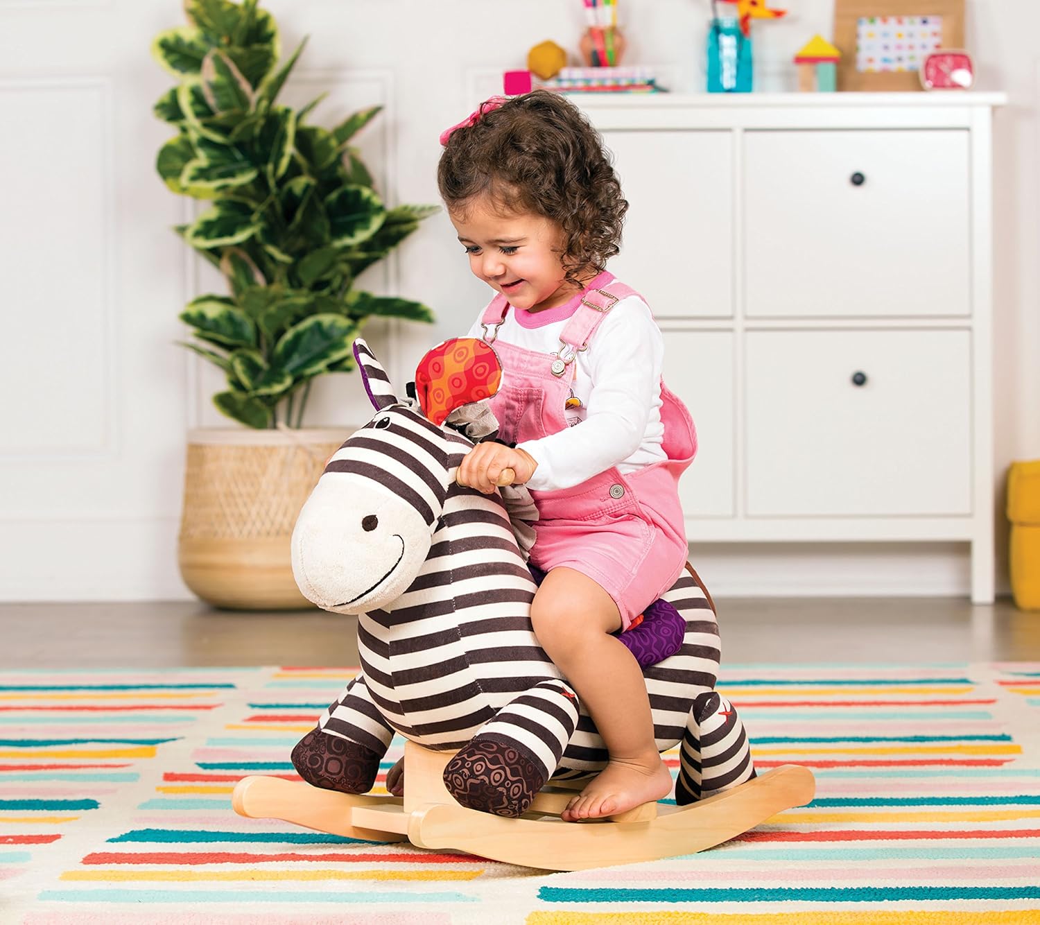 Children's toy, Battat, Zebra swing, 60 x 34 x 46 cm