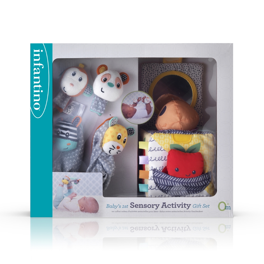 Baby toy set, Infantino, Gift set, 3 toys