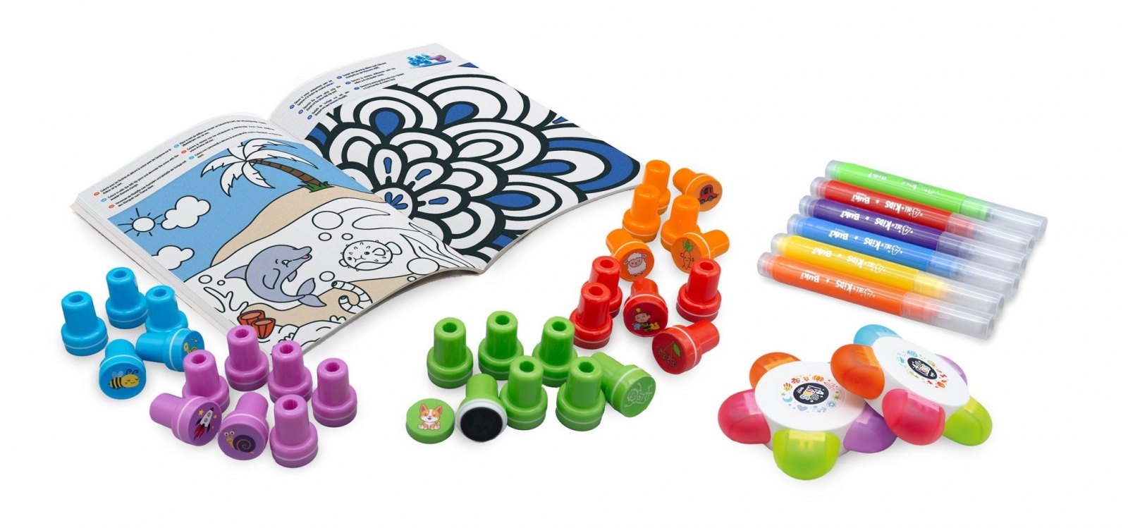 Creative kit, Buki France, Stamp and activity box