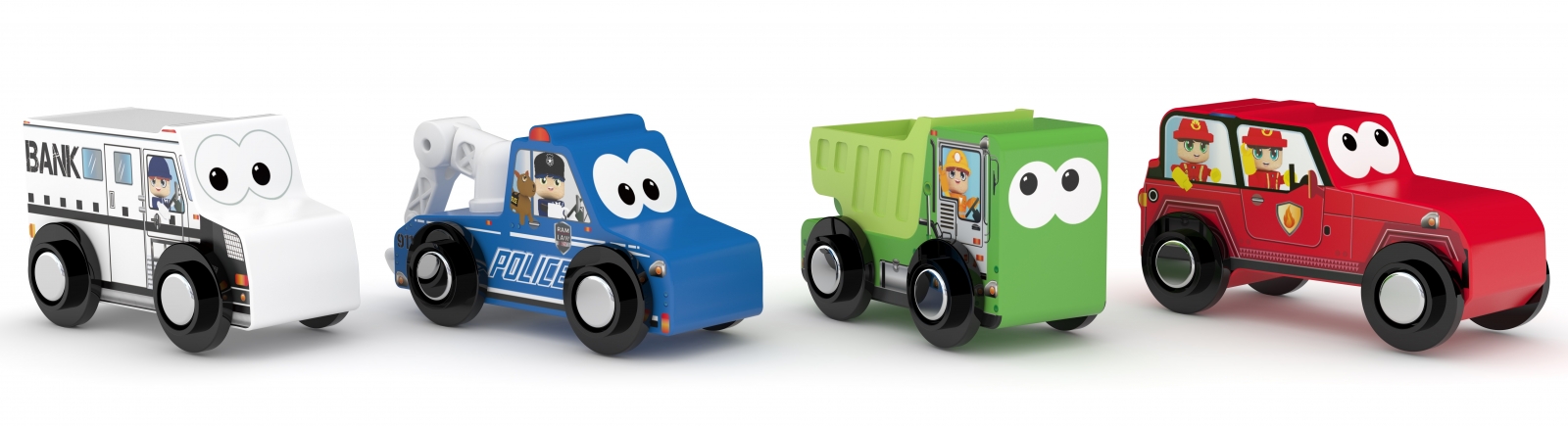 Влакче в тубичка, J′adore, Превозни средства, 4 части