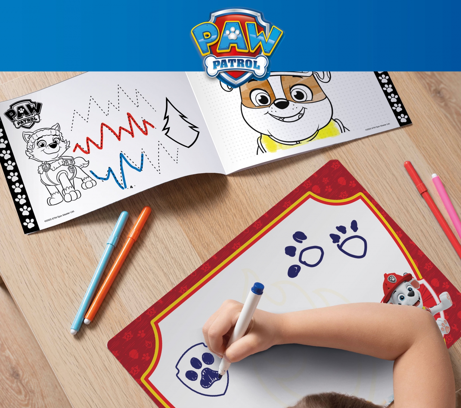 Творчески комплект, Lisciani, Paw Patrol, Училище по рисуване