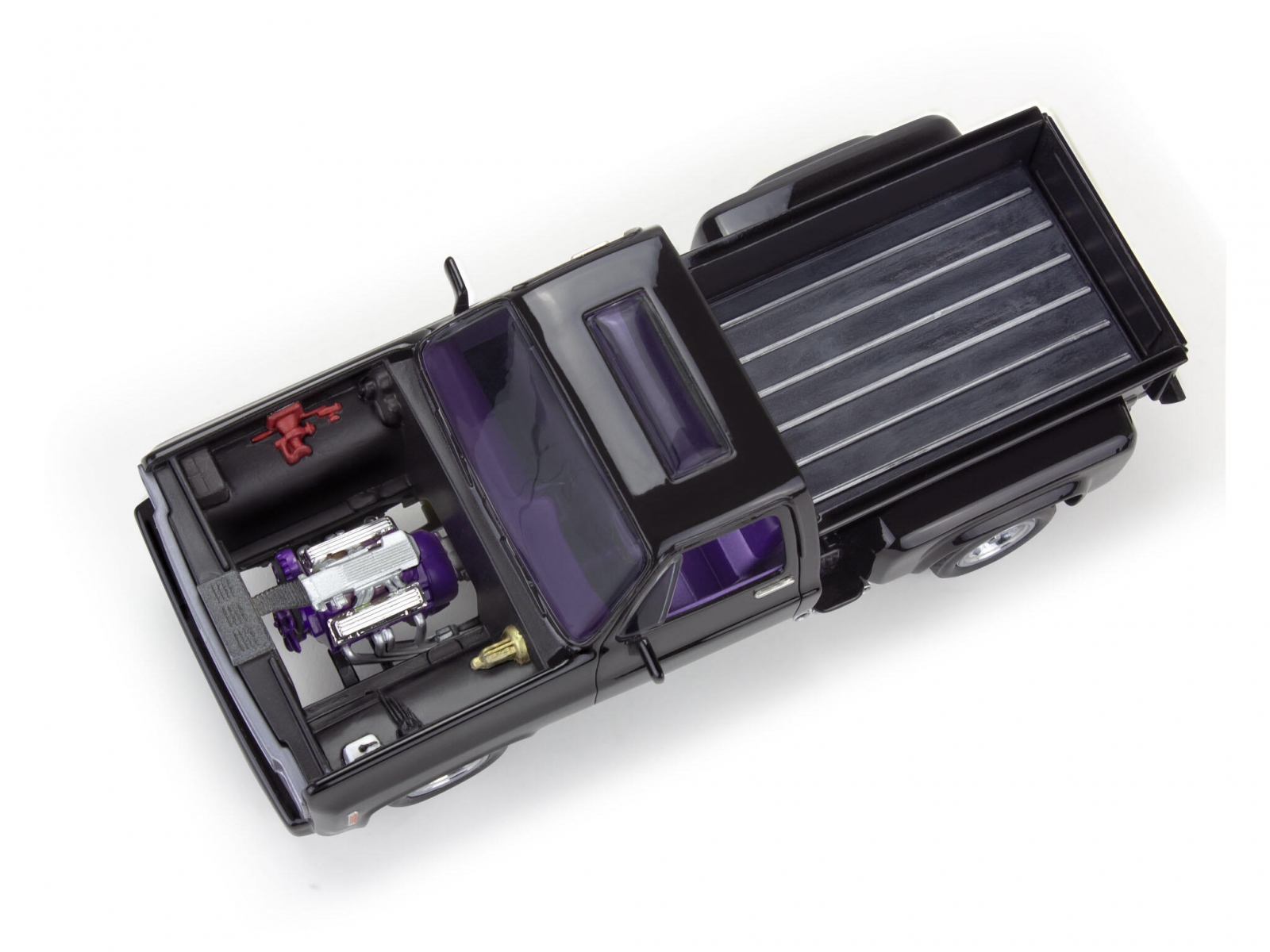 ′77 Chevy Pickup - Buildable Model, 102 Parts