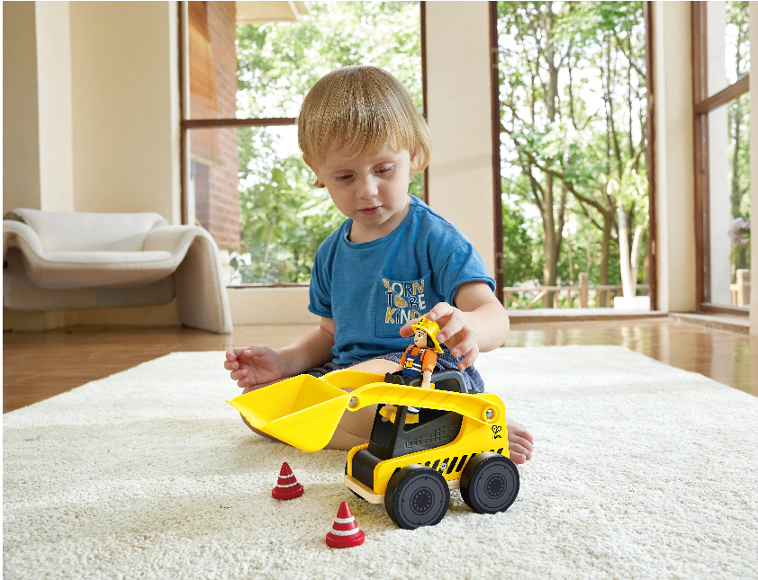 Children's wooden bobcat, Hape