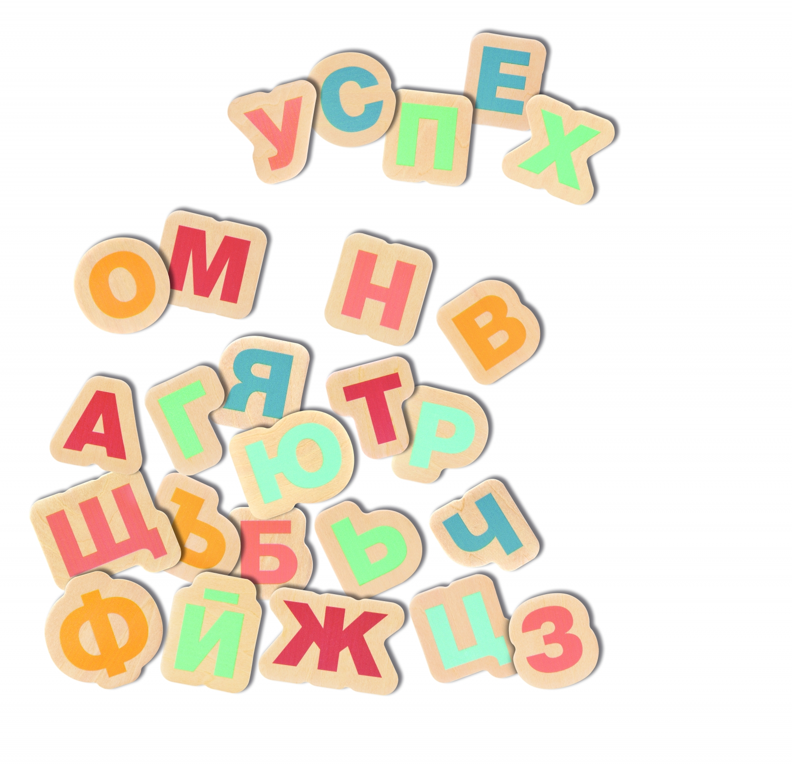 Educational set, Hape, Magnetic letters in Bulgarian, 48 pieces