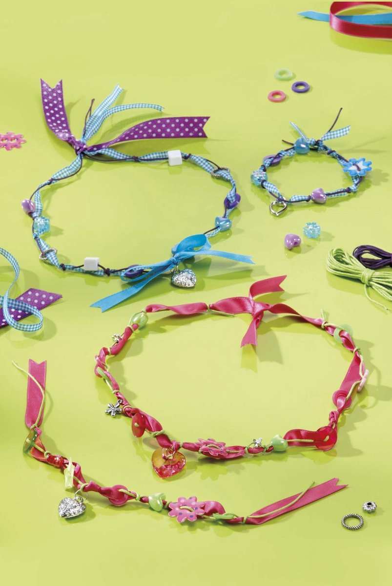 Творчески комплект Направи си сам, Бижута с панделки