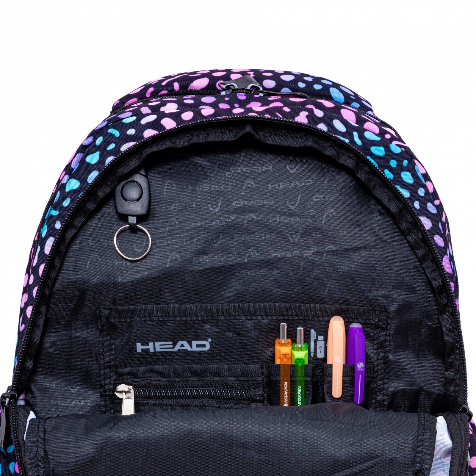 Backpack HEAD Sparkling stones, AB200, 44 x 32 x 19 cm