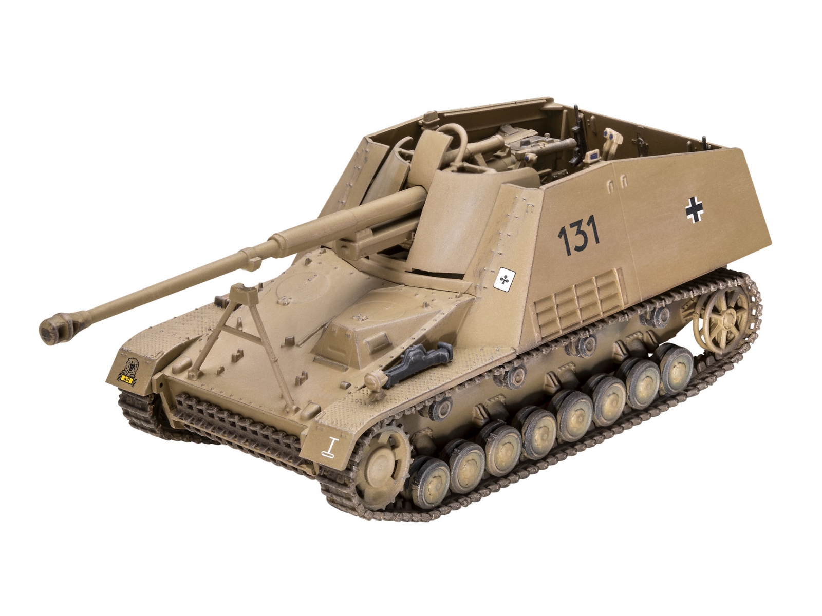 Assembly model, Revell, Tank Sd.Kfz. 164 Nashorn, 184 parts