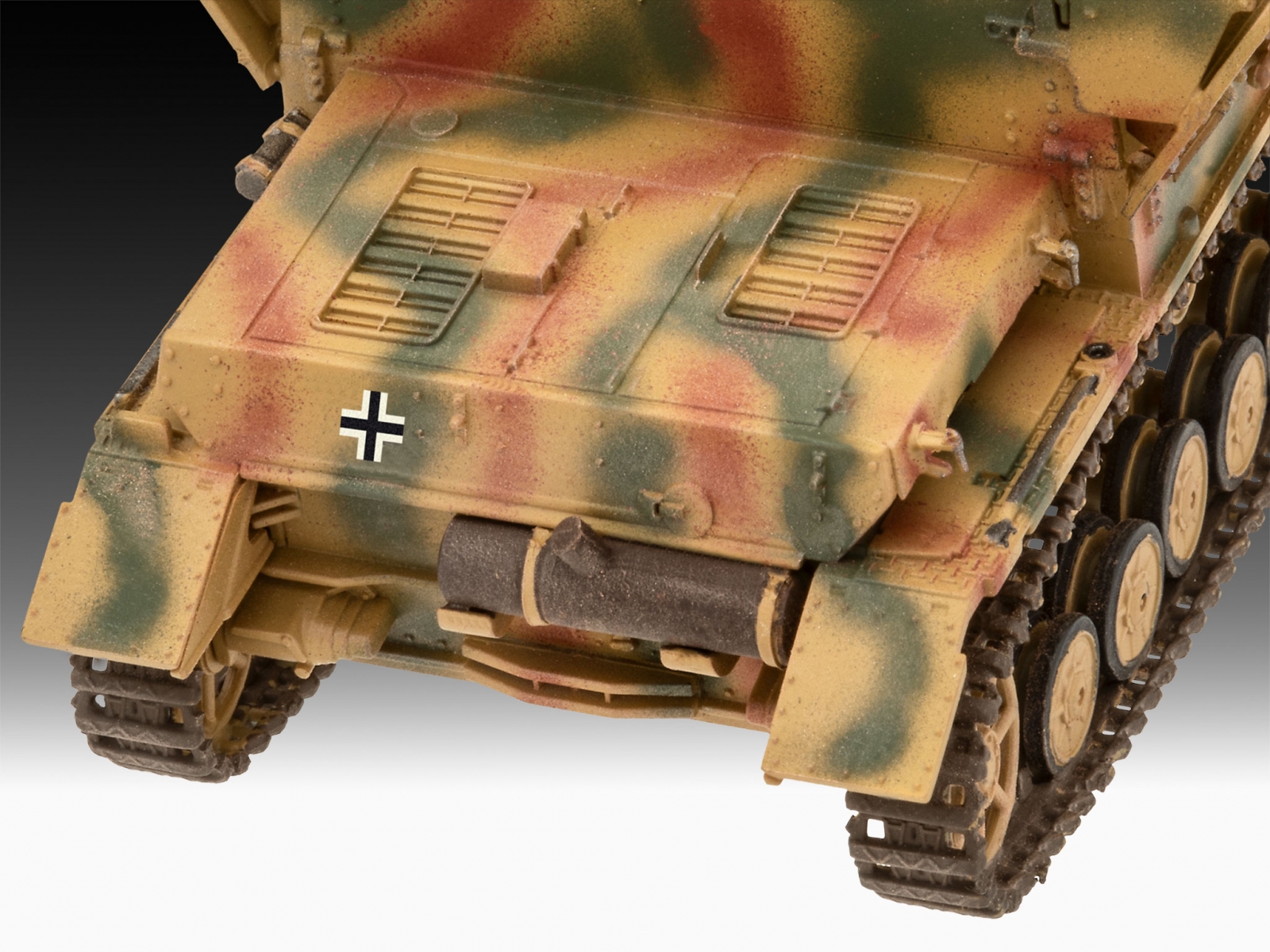 Assembly model, Revell, Flakpanzer IV Möbelwagen 3.7cm Flak 43 Tank, 144 parts