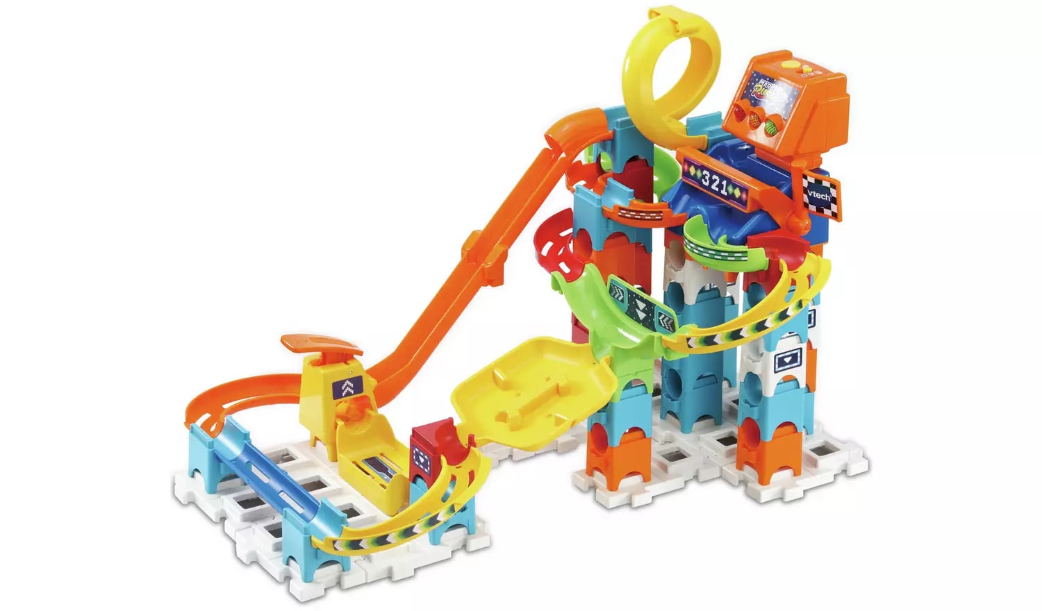 Game set Color track with balls, Fast track, 78 pieces