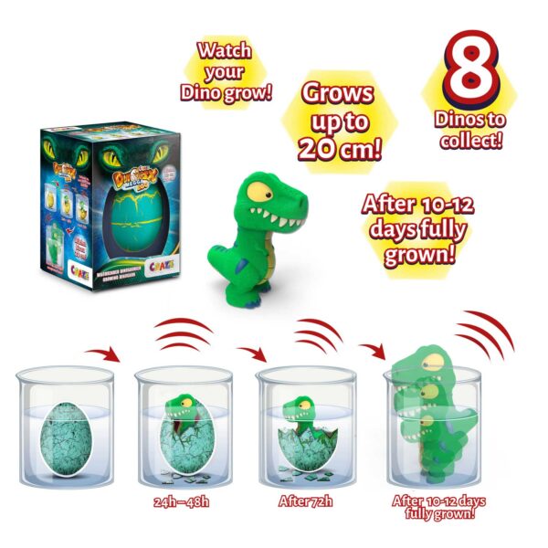 Яйце изненада, Craze, Megga Egg Dino, Излюпващ се динозавър