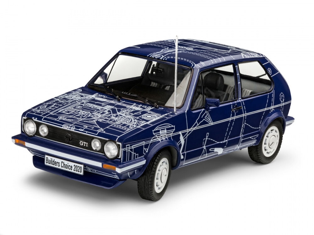Комплект сглобяем модел VW Golf GTI, 118 части