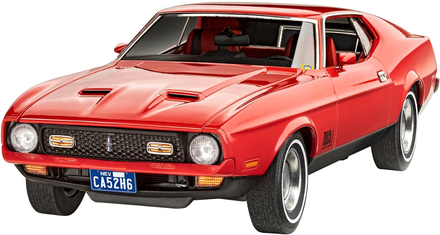 Ford Mustang Mach 1 James Bond 007 Diamonds Are Forever Model Kit 129 Pieces