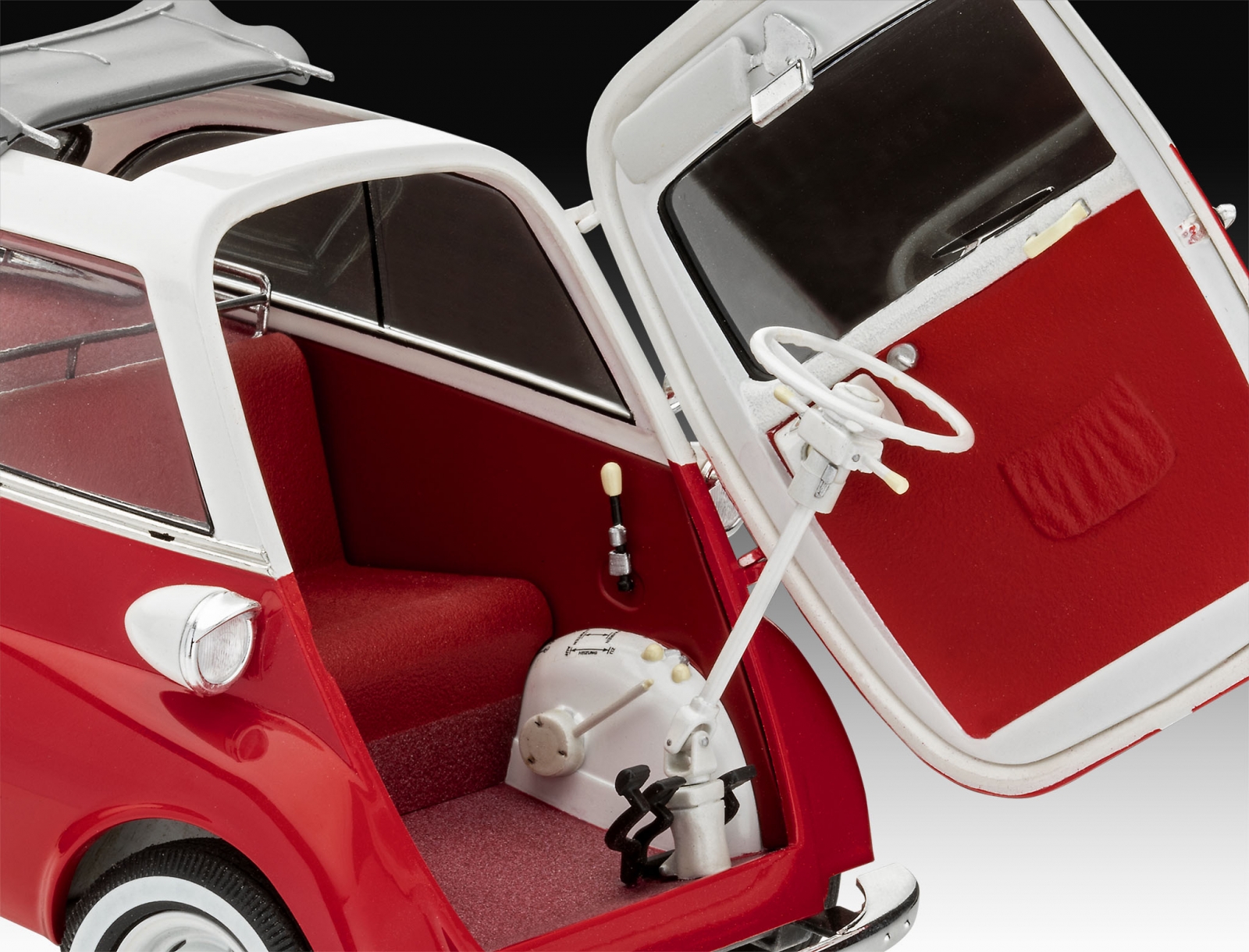 Сглобяем модел, Revell, Автомобил BMW Isetta 250, Ексклузивно издание 70-та годишнина, 94 части