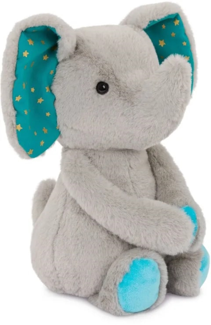 Плюшена играчка Слон, 30 cm, Сив