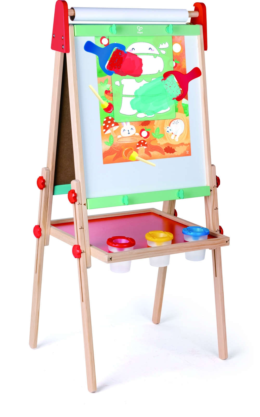 Творчески комплект Забавно рисуване с гъба и шаблони, 16 части