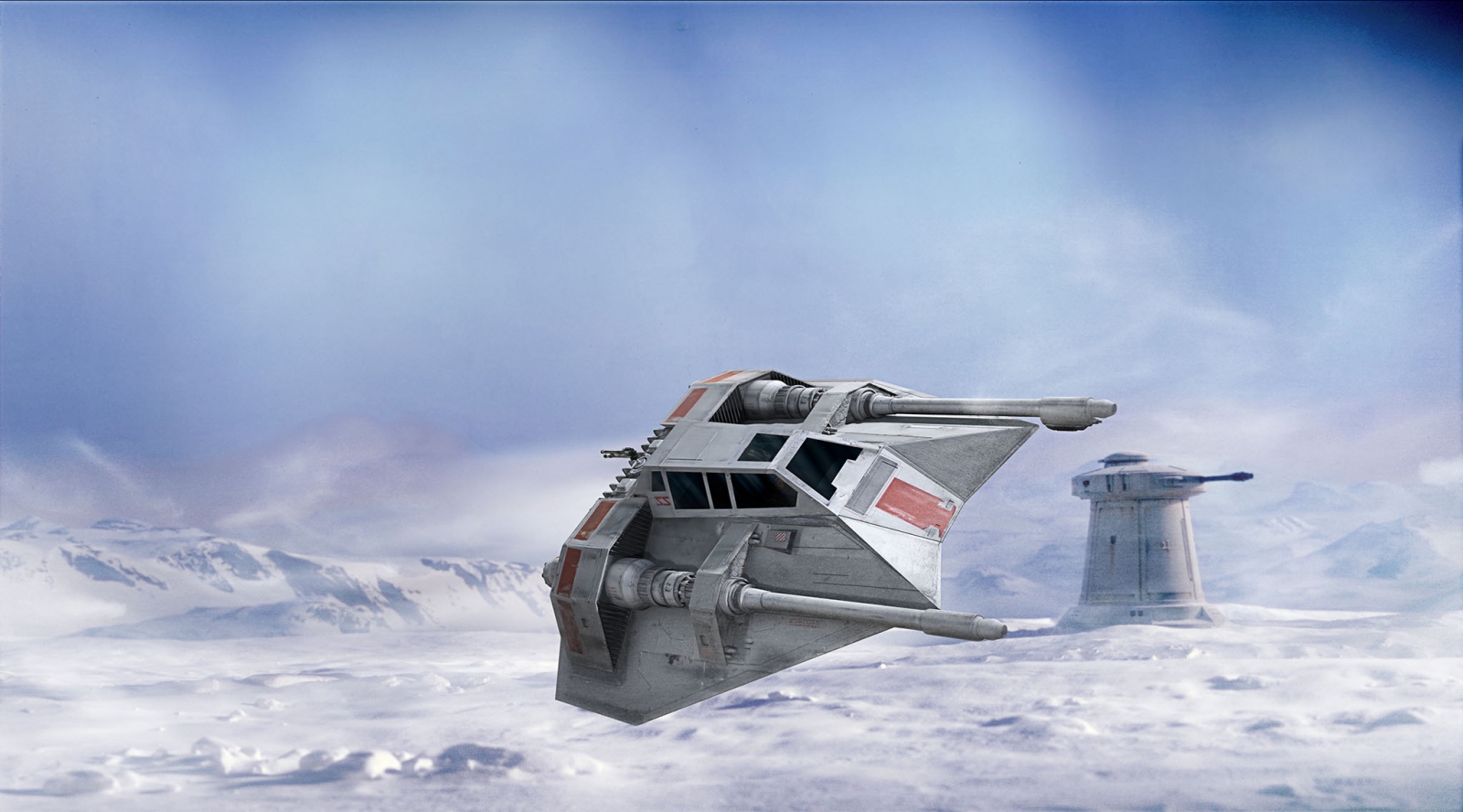 Assembly model, Revell, Star Wars, Snowspeeder, 23 parts