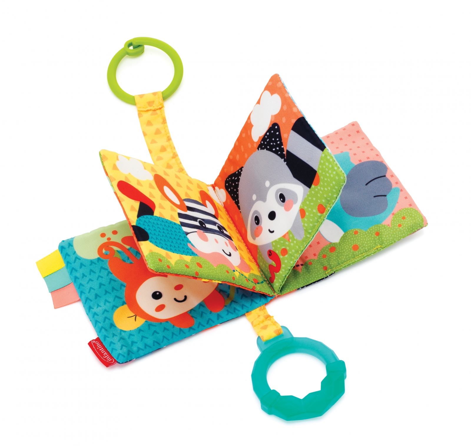 Sensory baby book, Infantino, Animals