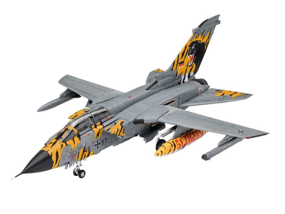 Сглобяем модел Германски изтребител Tornado ECR, Tigermeet 2018, 155 части