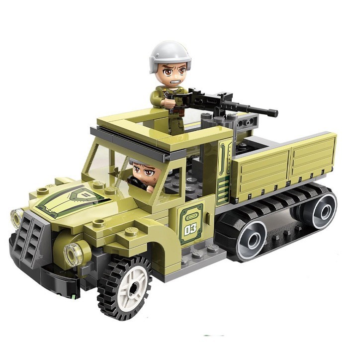 Конструктор Combat Zone, Брониран автомобил, 113 части