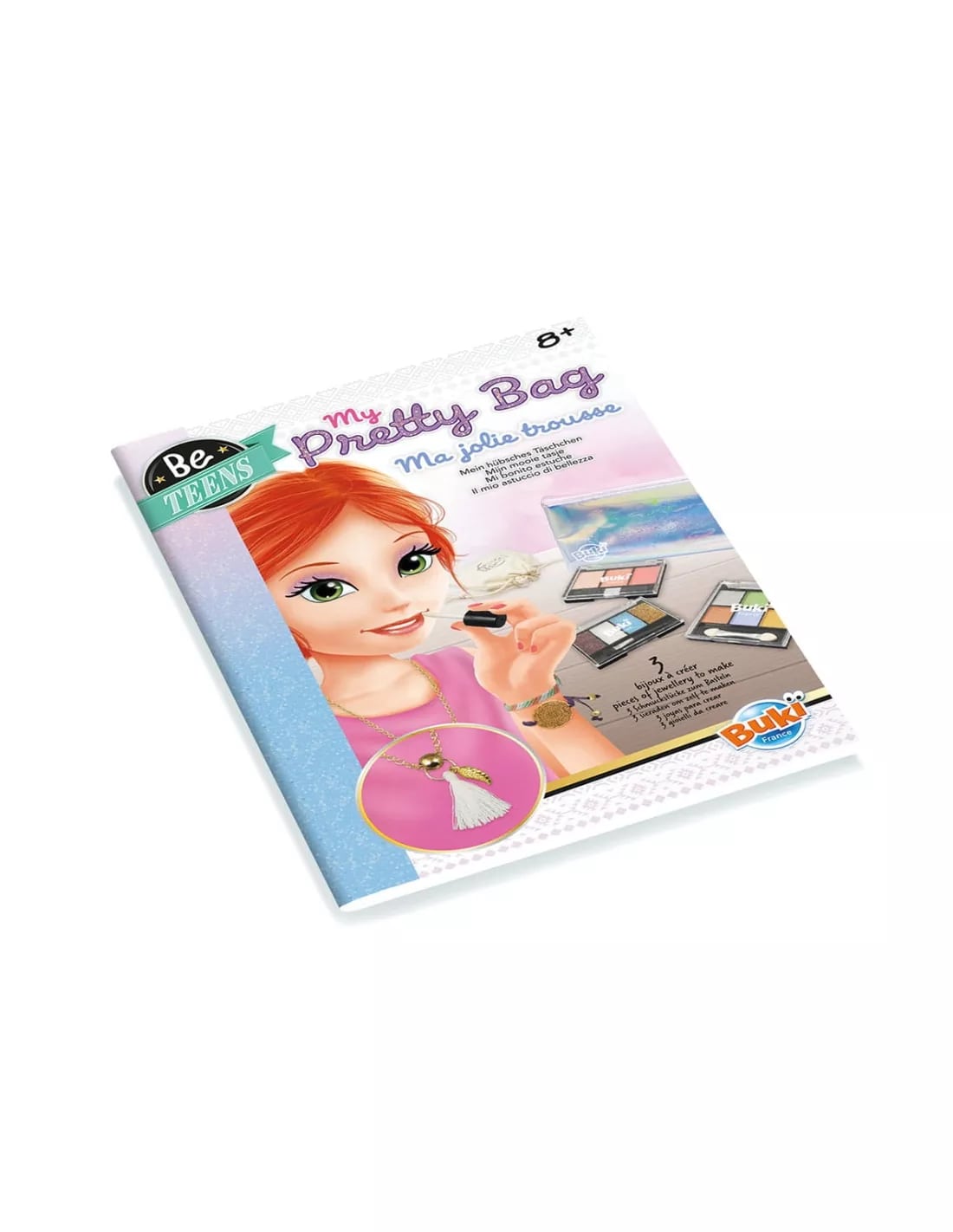 Creative kit DIY jewelry and makeup with shadows, 27 pieces