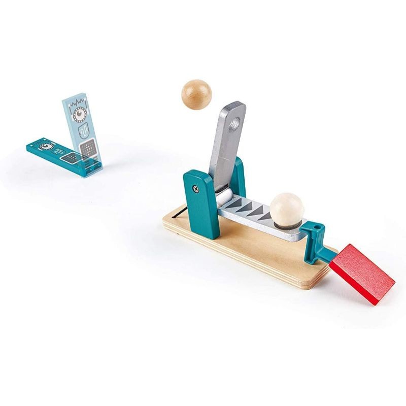 Комплект дървена игра Домино, Фабрика, 122 части