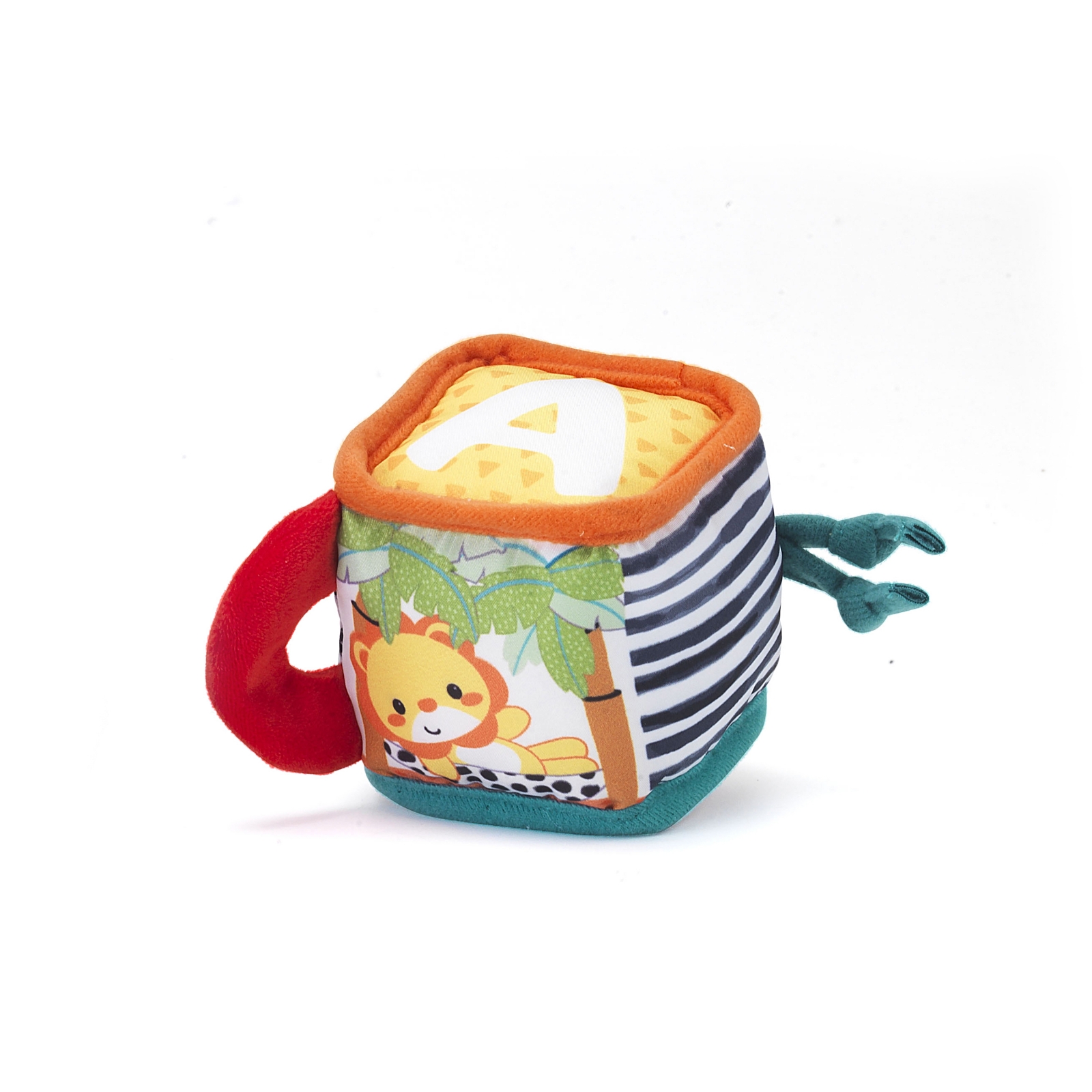 Set of soft educational cubes, Infantino, 4 pieces