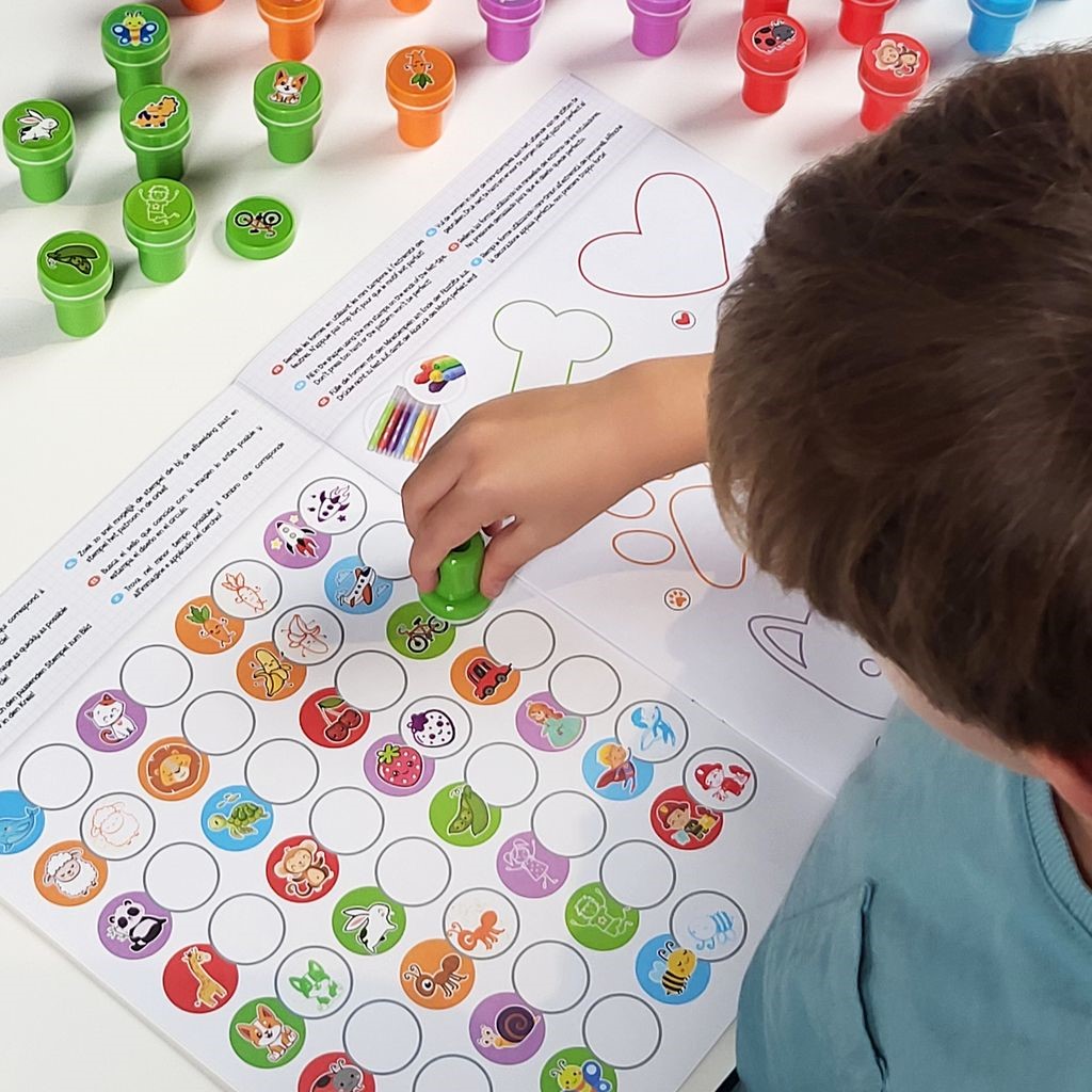 Creative kit, Buki France, Stamp and activity box