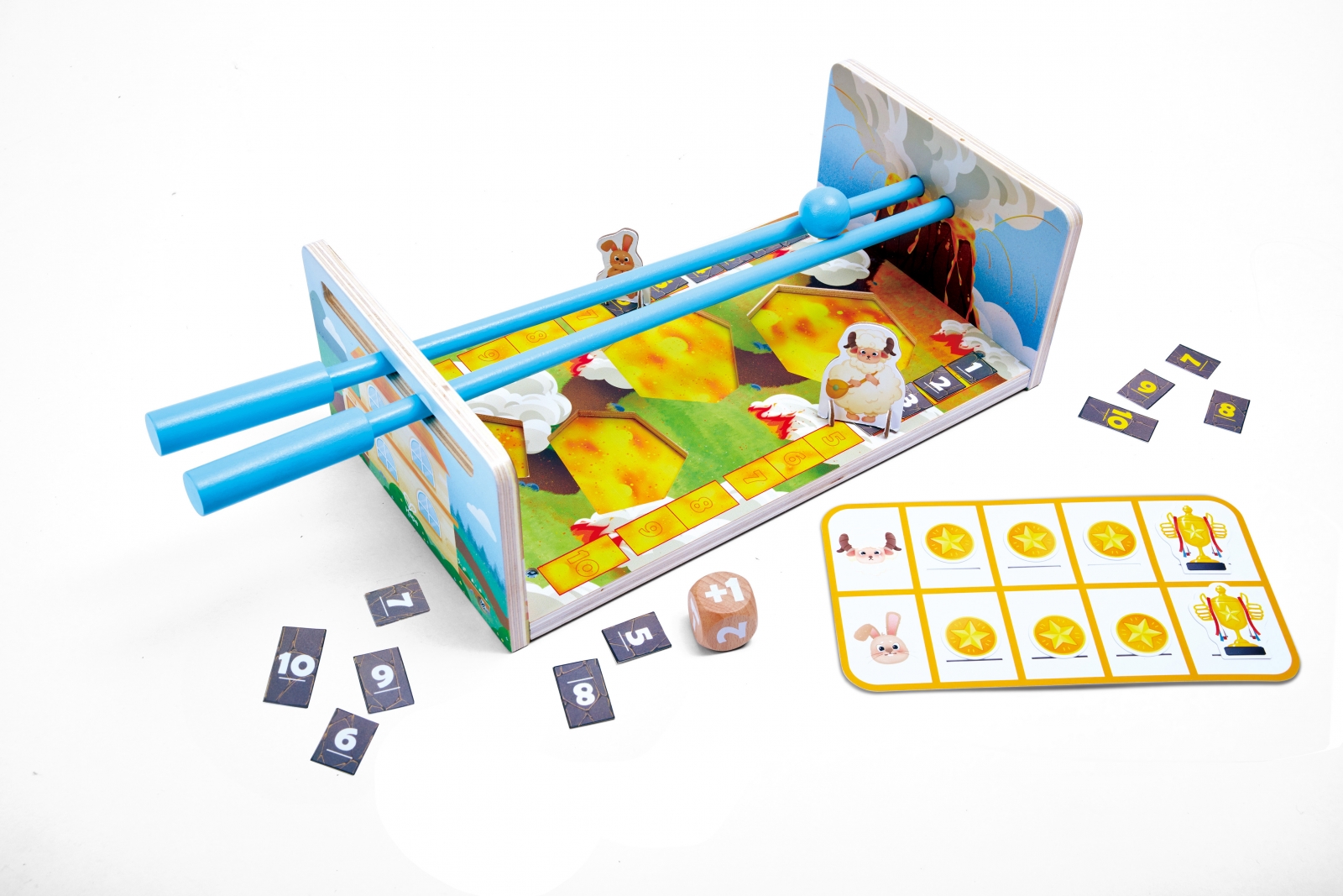 Настолна игра, Hape, Премини лавата, 2 в 1