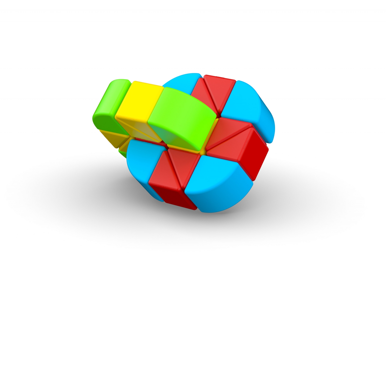 Магнитен конструктор, Geomag, Magicube, 24 части