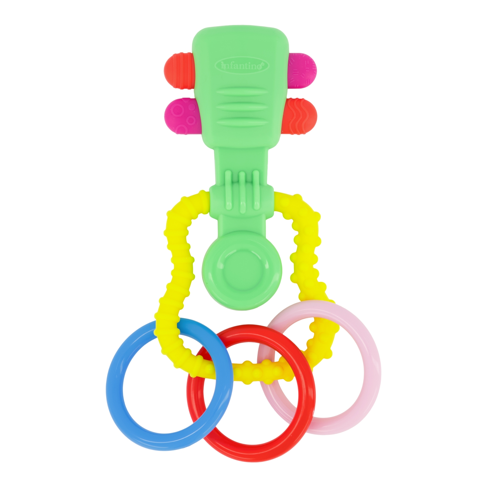Baby rattle and teether, Infantino, Guitar