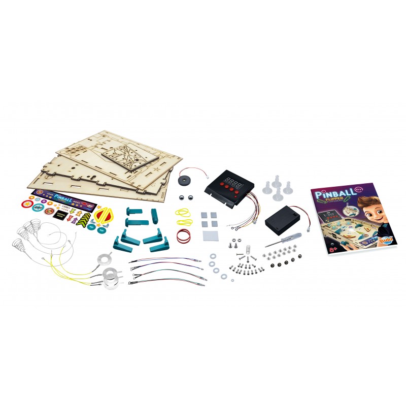 Interactive toy, Buki France, Pinball, 31x15 cm