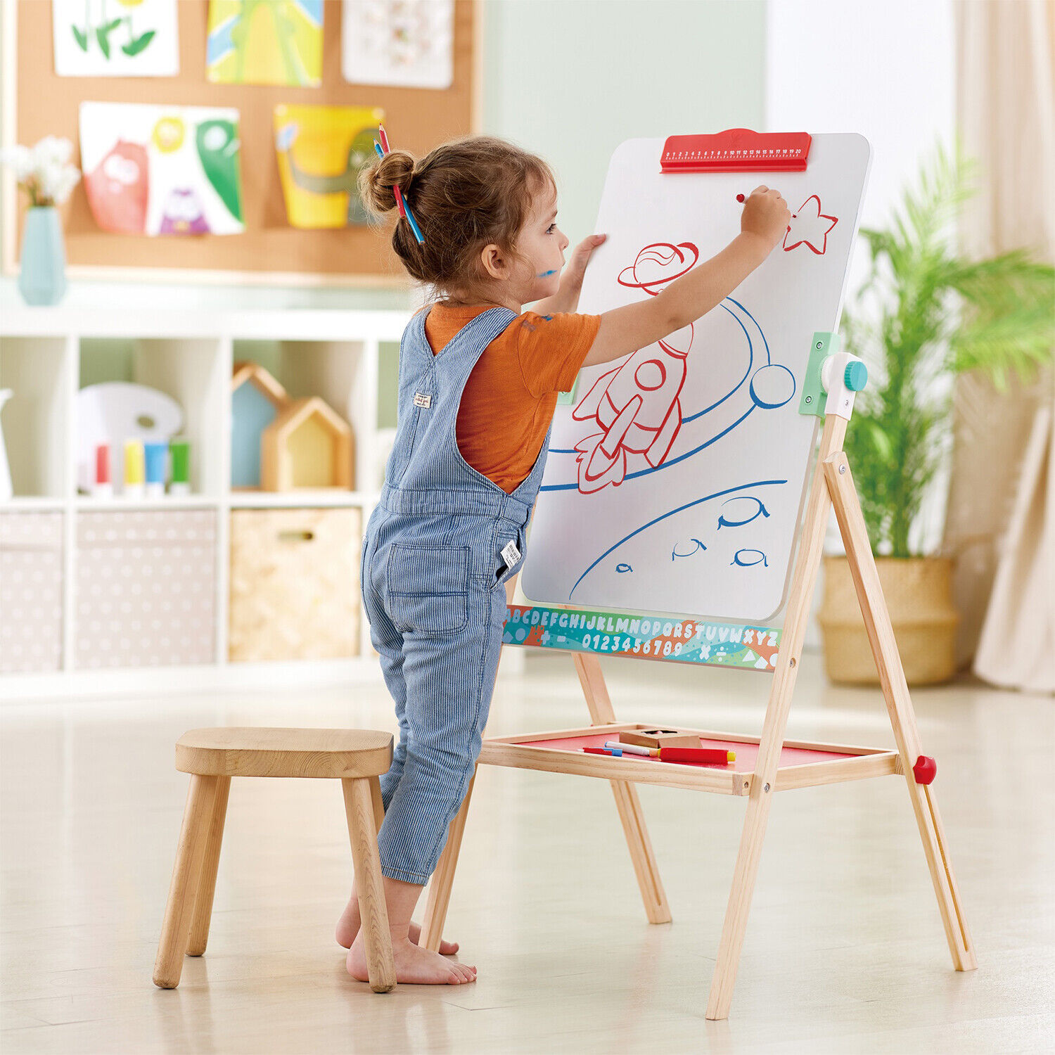 Folding double sided board, Hape