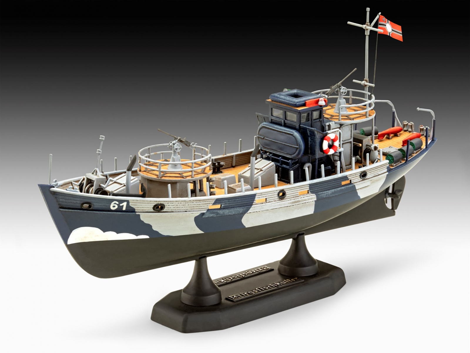 Сглобяем модел, Revell, Боен кораб KFK, 102 части